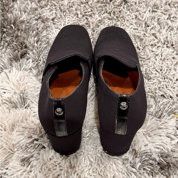 Donald J Pliner Black Stretch Fabric Pointed Toe Heels Size 10 - Picture 4 of 13